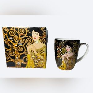 BNWT Gustav Klimt Coffee Mug with matching Box